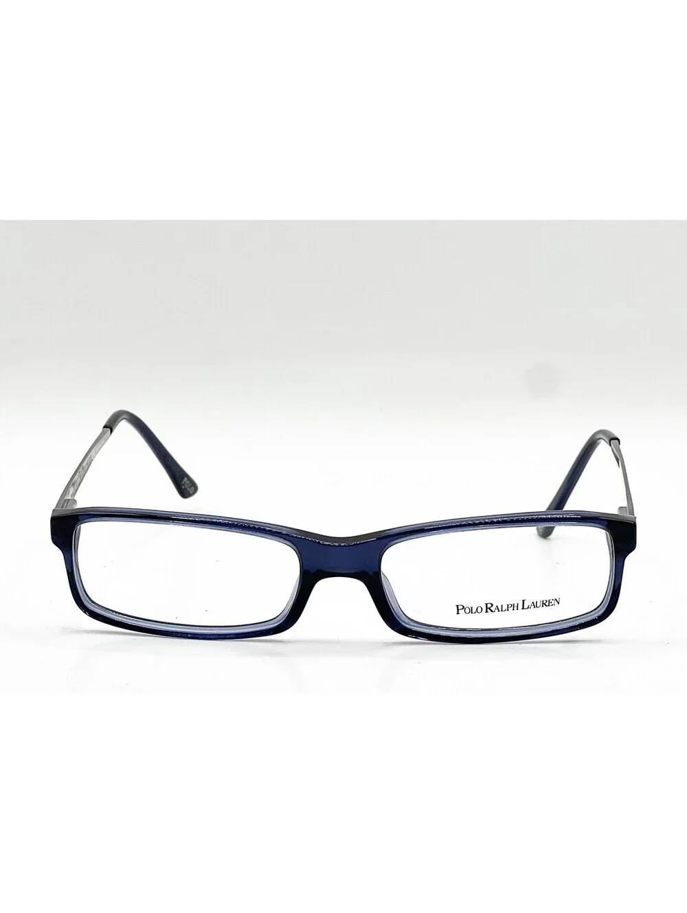 Polo Ralph Lauren 2076 5276 Dark Blue Transparent Eyeglass Frames 52-16-140